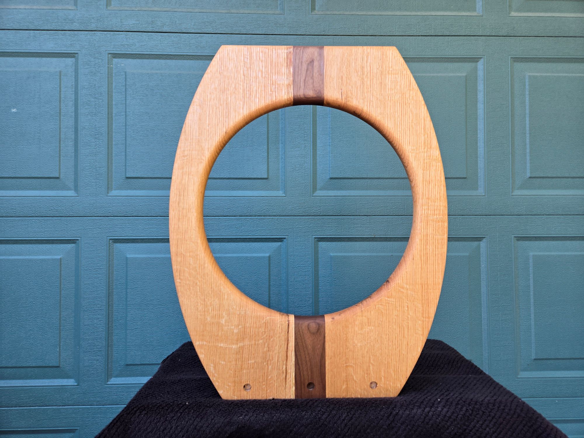 F-15 QS red oak walnut accent N